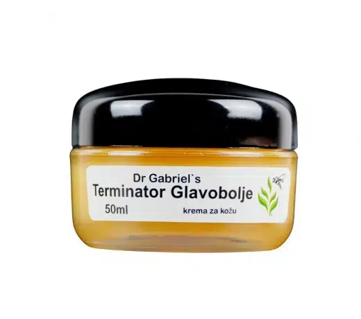 terminator glavobolje sa crnim poklopcem