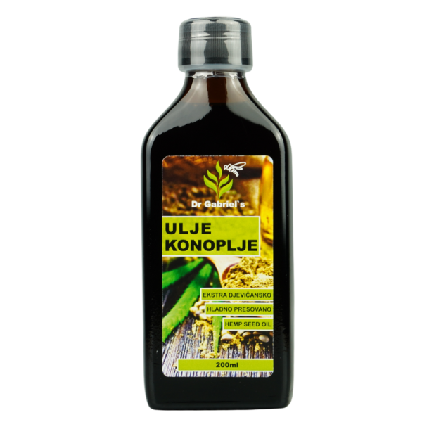 Ulje konoplje 200 ml - Biljna podrška za opuštanje i smanjenje stresa