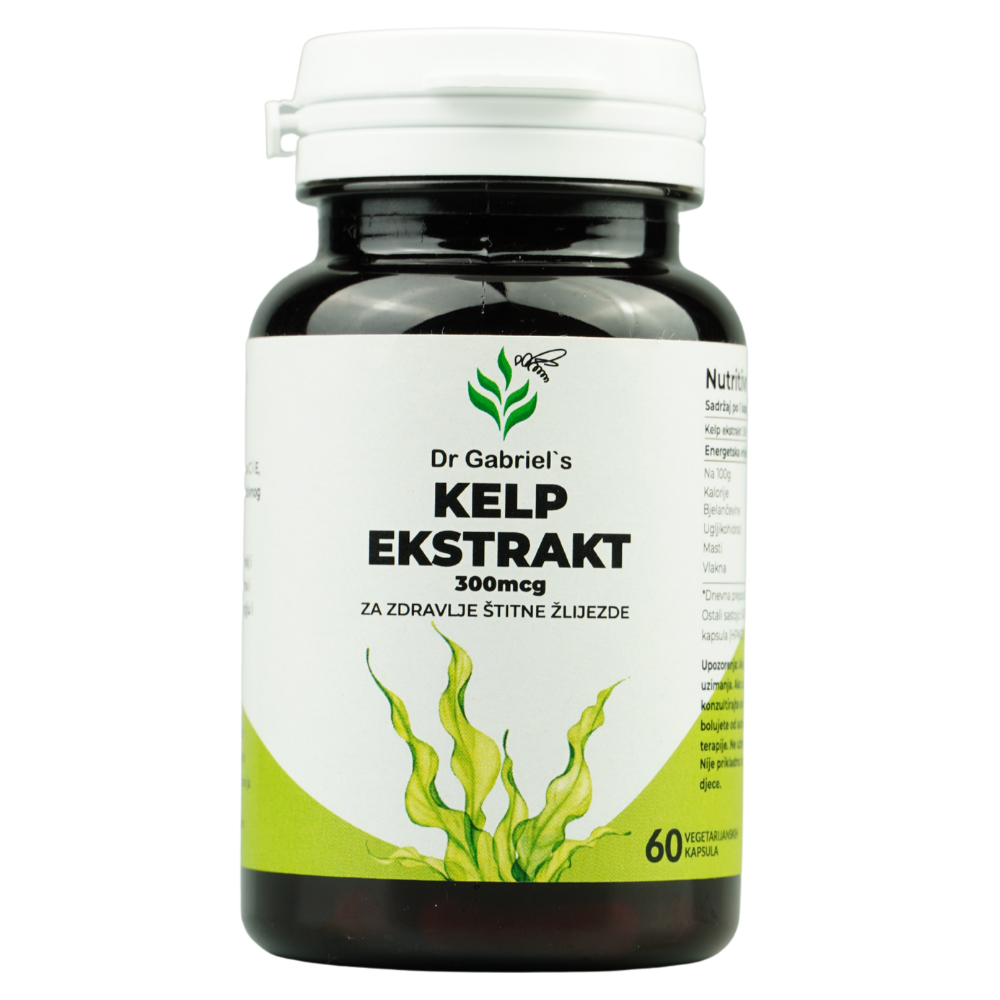 Kelp ekstrakt, oživite svoj metabolizam i podržite zdravlje štitne žljezde.
