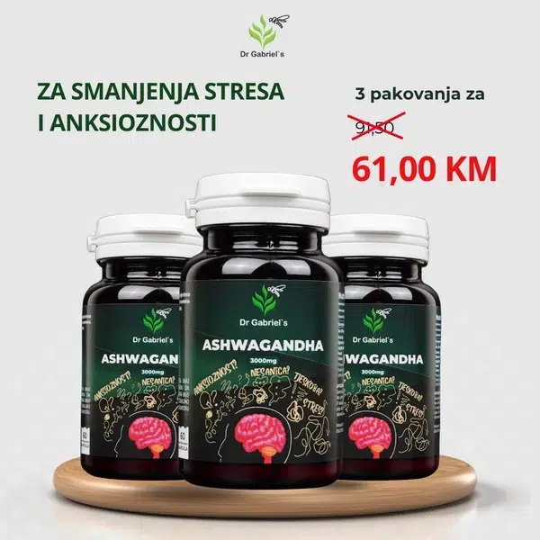 ASHWAGANDHA 2+1 GRATIS