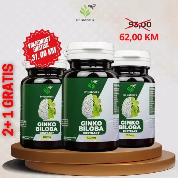 2+1 Akcija Ginko Biloba Dr Gabriel`s