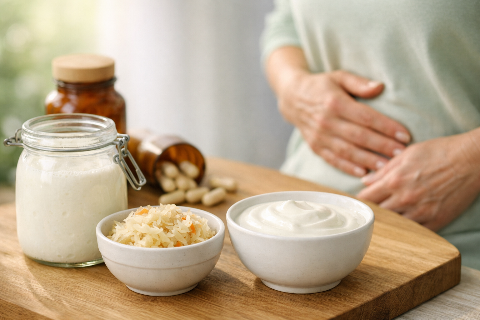 Prirodni preparati za sindrom iritabilnog crijeva - probiotici i fermentirana hrana za zdravu crijevnu floru