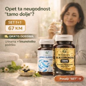BESPLATNA DOSTAVA 1+1 - Urino support i Čorokot 90 kom kapsula