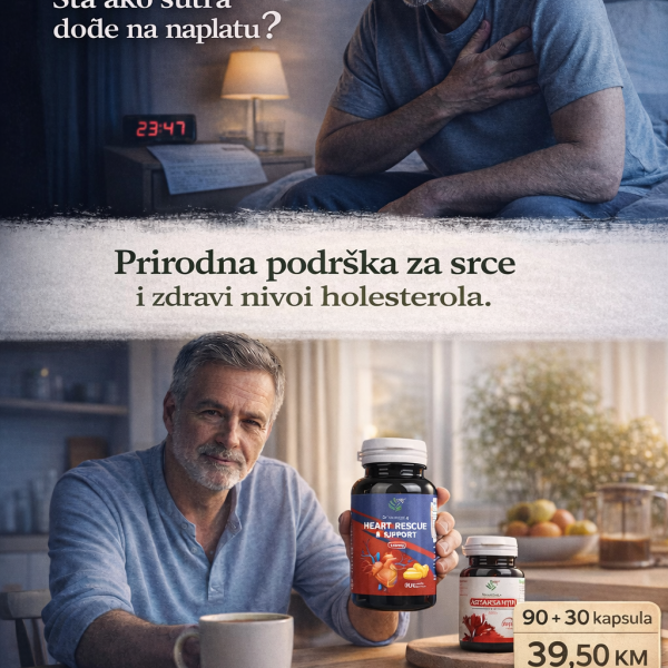 Heart Rescue & Support + GRATIS Astaksantin