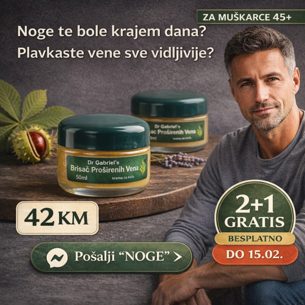 Brisač proširenih vena 2+1 GRATIS