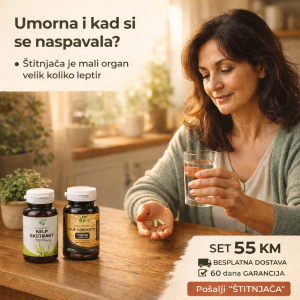 BESPLATNA DOSTAVA - 1+ 1 - Kelp ekstrakt i Ulje čorokota 60 kom