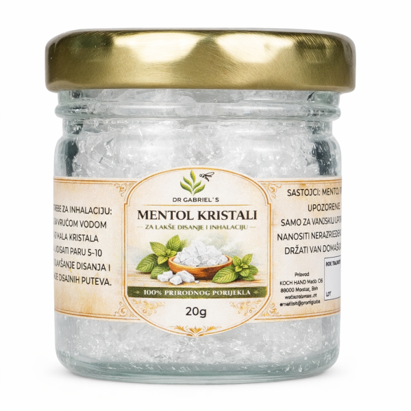 mentol kristali za inhalaciju