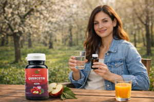 Prirodni preparati za sezonske alergije — kvercetin i kopriva kapsule Dr. Gabriels