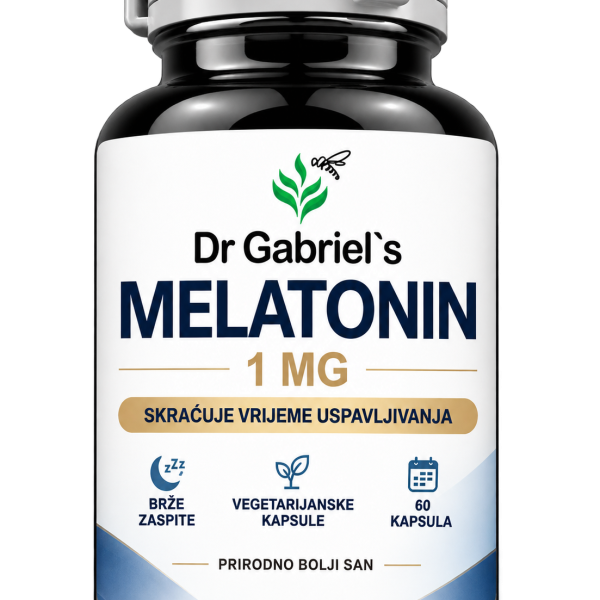 Melatonin 1 mg kapsule Dr. Gabriel's — 60 komada'