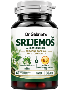 Srijemoš (medvjeđi luk) ekstrakt 10:1 kapsule Dr. Gabriel's