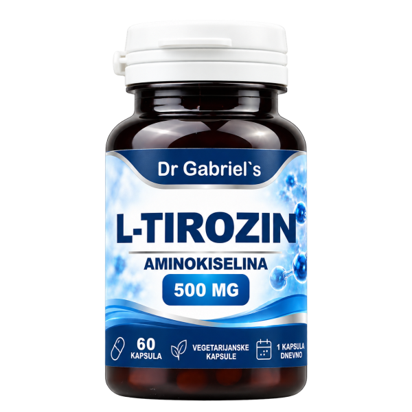 L-tirozin Dr. Gabriel's — l tirozin kapsule 500 mg, 60 komada